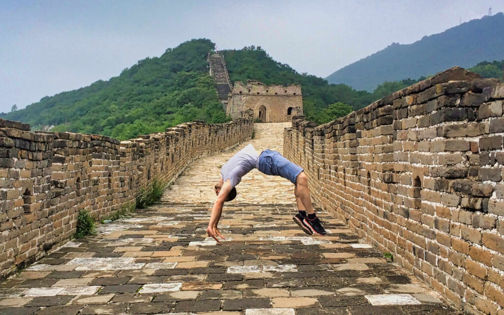 Back Flip - Great Wall - China
